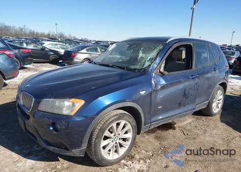 2014 BMW X3 xDrive28I from USA, damaged, VIN 5UXWX9C56E0D29389